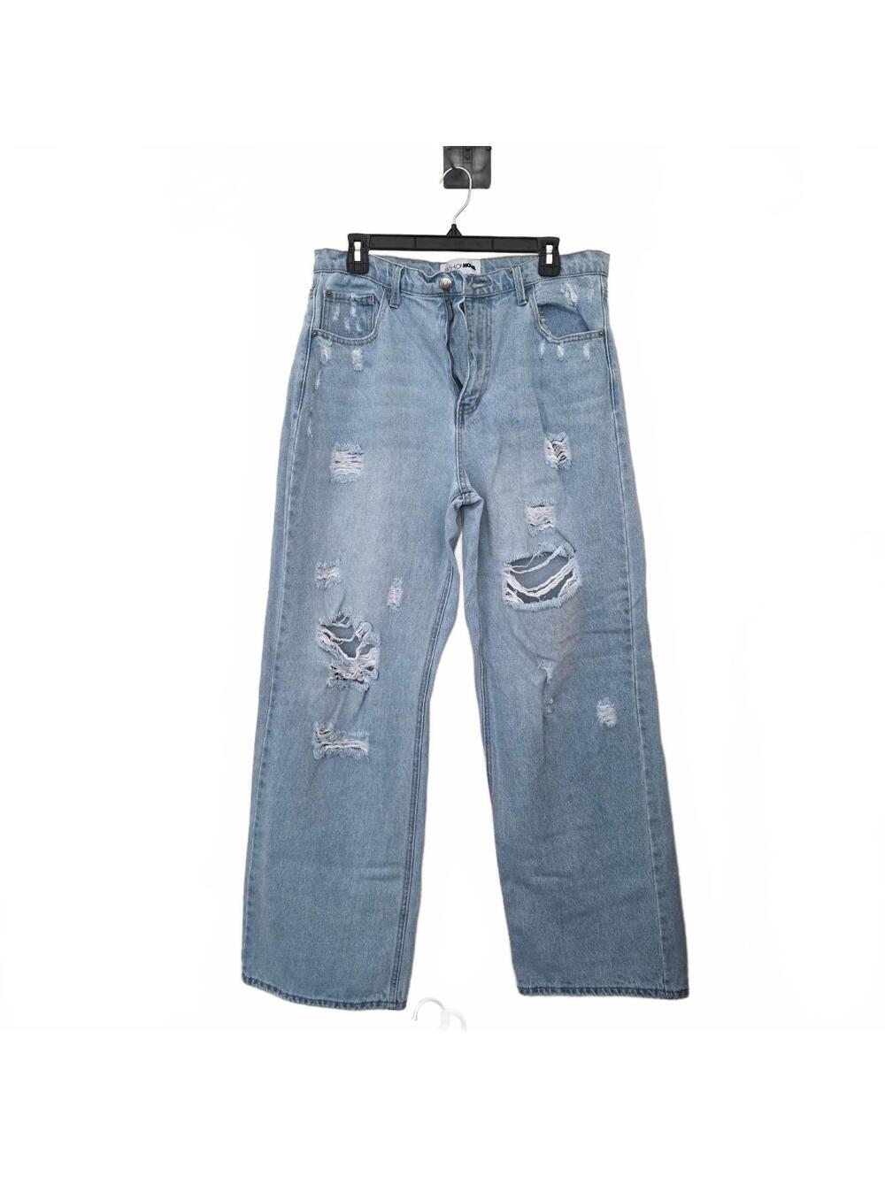Fashion Nova Blue Women’s Distressed Jeans Size: 13
